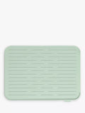 Brabantia SinkSide Silicone Dish Drying Mat, Jade Green