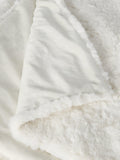 John Lewis faux fur throw in white, UK version