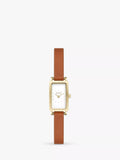 Skagen women's leather strap watch white dial 30mm (British brand)