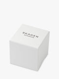 Skagen women's leather strap watch white dial 30mm (British brand)