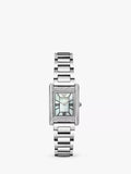 Emporio Armani crystal bracelet watch, silver, imported from the UK