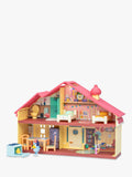 Bluey Celebration Home playset with party hat figure and 11 pieces, imported from the UK