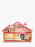 Bluey Celebration Home playset with party hat figure and 11 pieces, imported from the UK