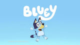 Bluey Celebration Home playset with party hat figure and 11 pieces, imported from the UK