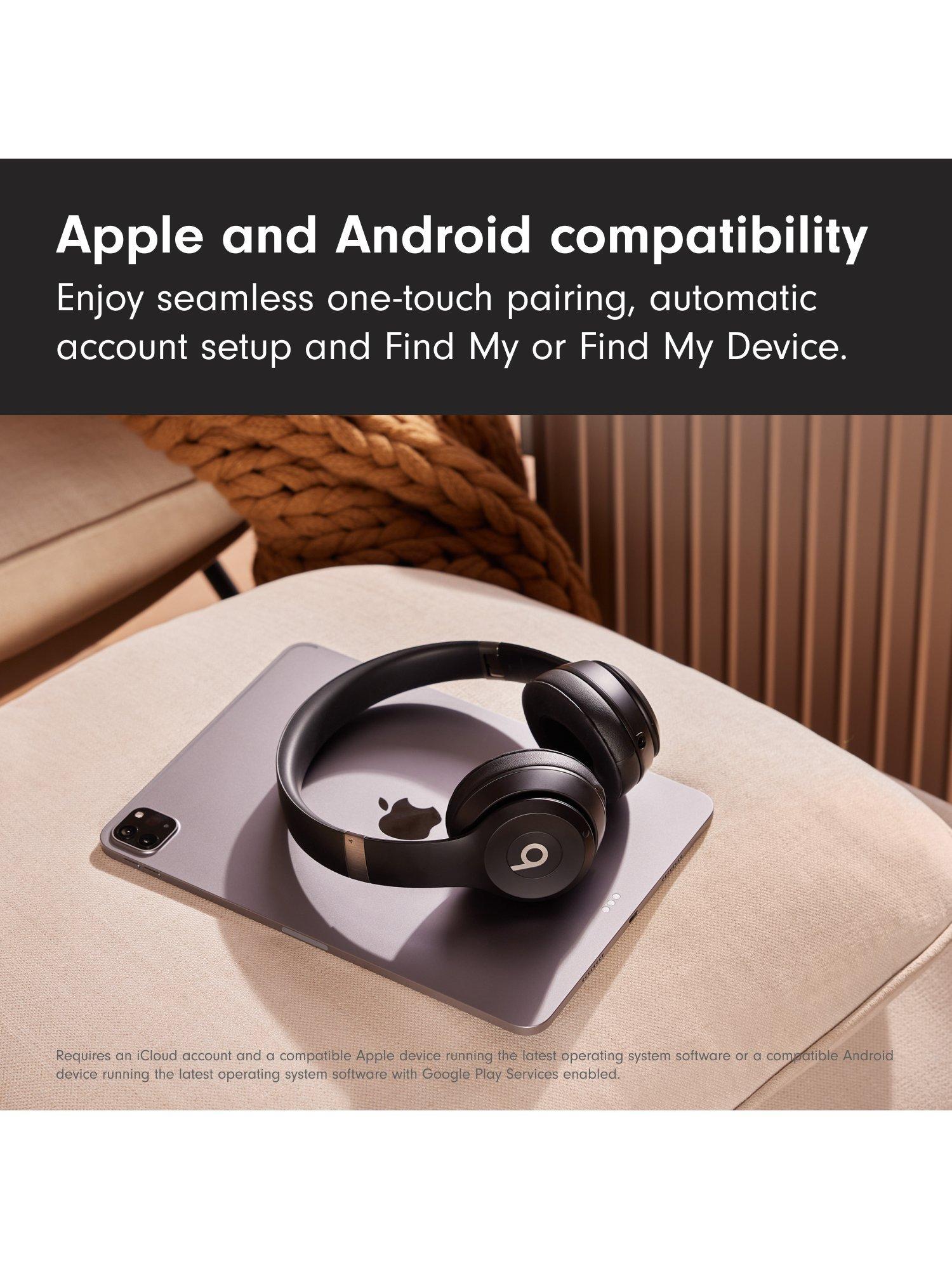 Beats Solo 4 wireless on-ear headphones, imported from the UK