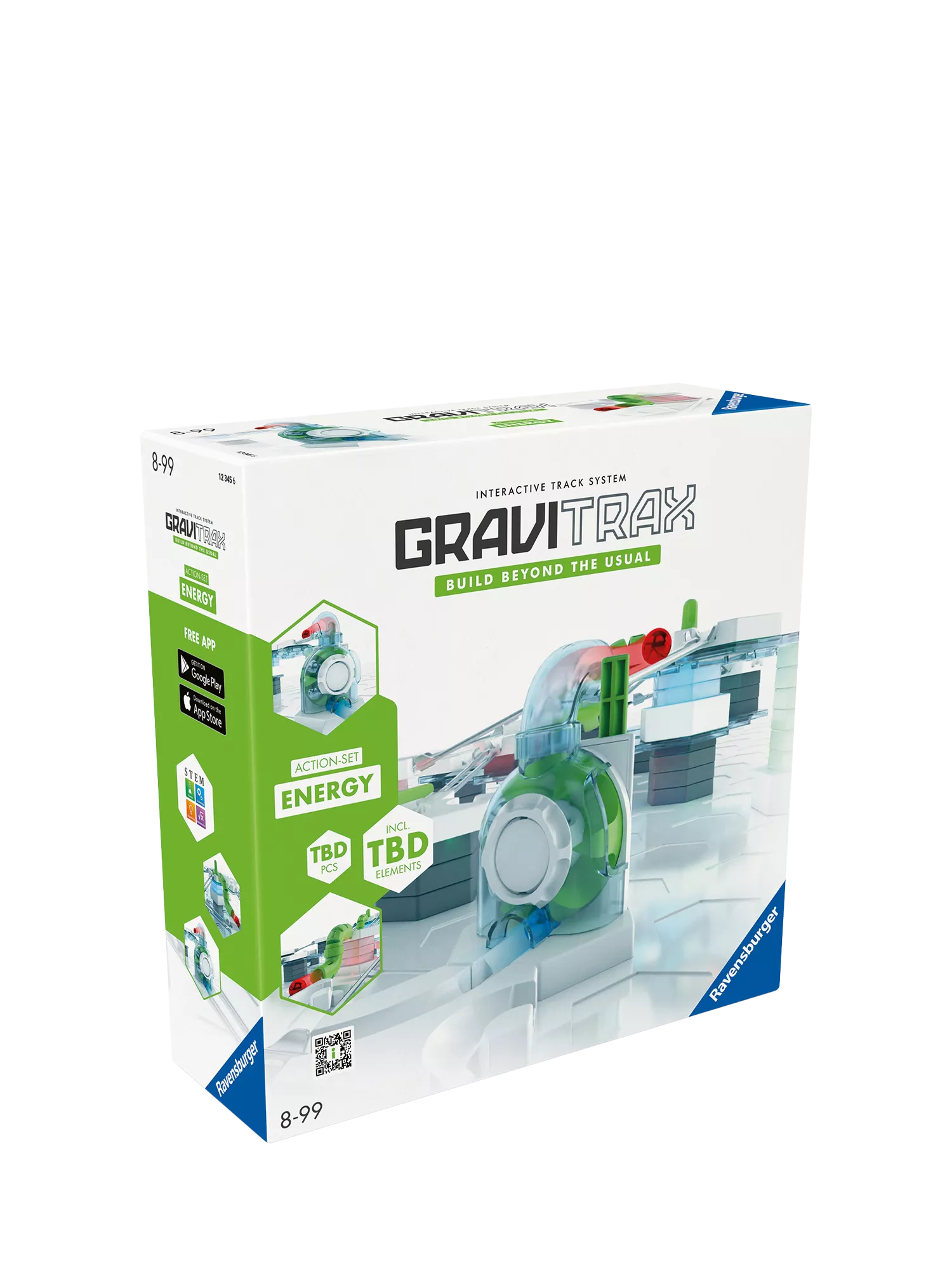 GraviTrax marble run set Action Set Energy 154-piece - British product