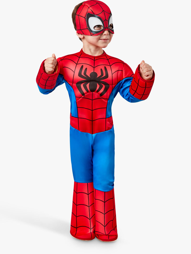 Spidey und seine unglaublichen Freunde Deluxe Spider-Man Kostüm Kleinkind (britische Marke)