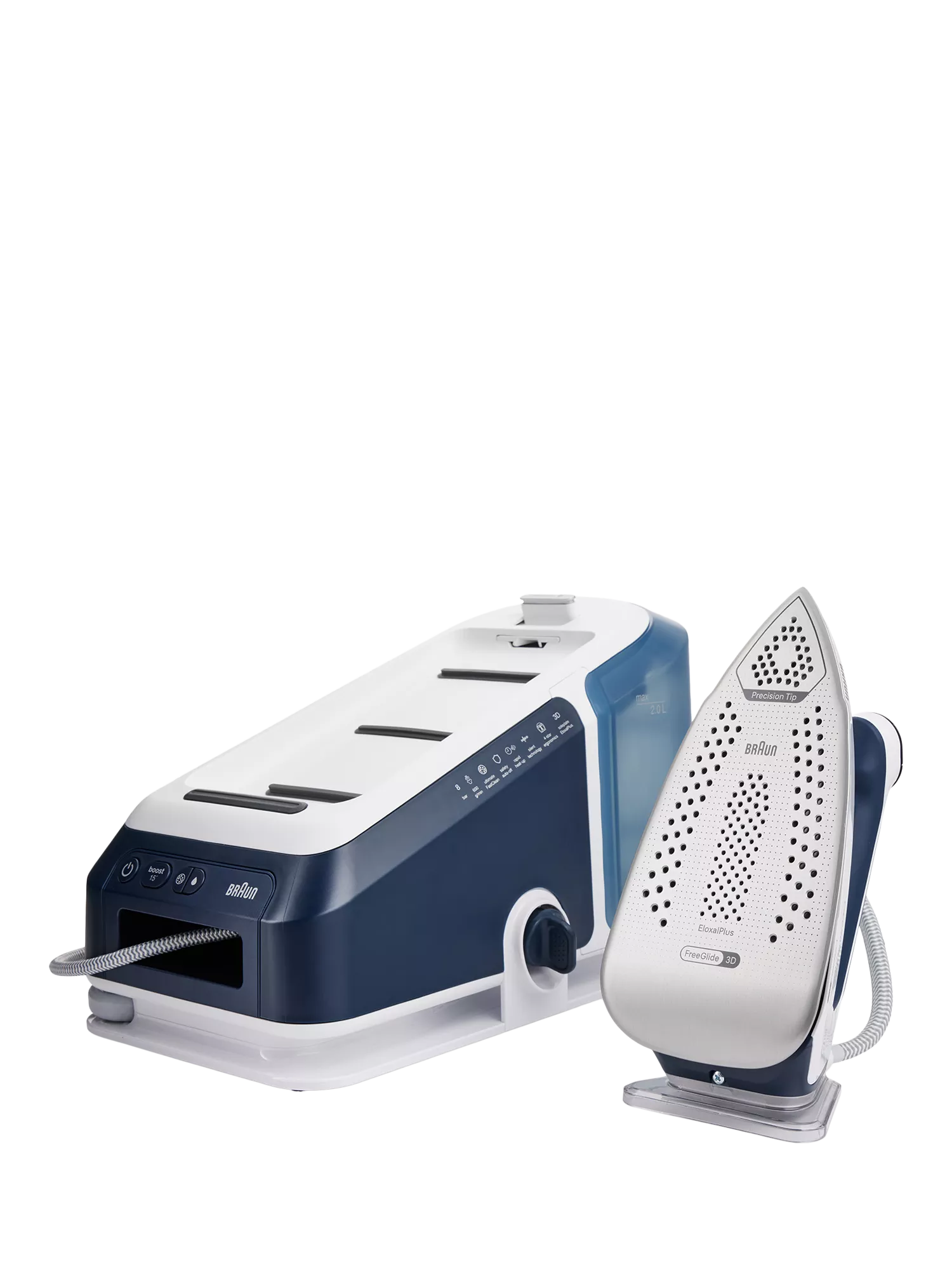 Braun CareStyle 7 Pro steam station iron in blue (British brand)