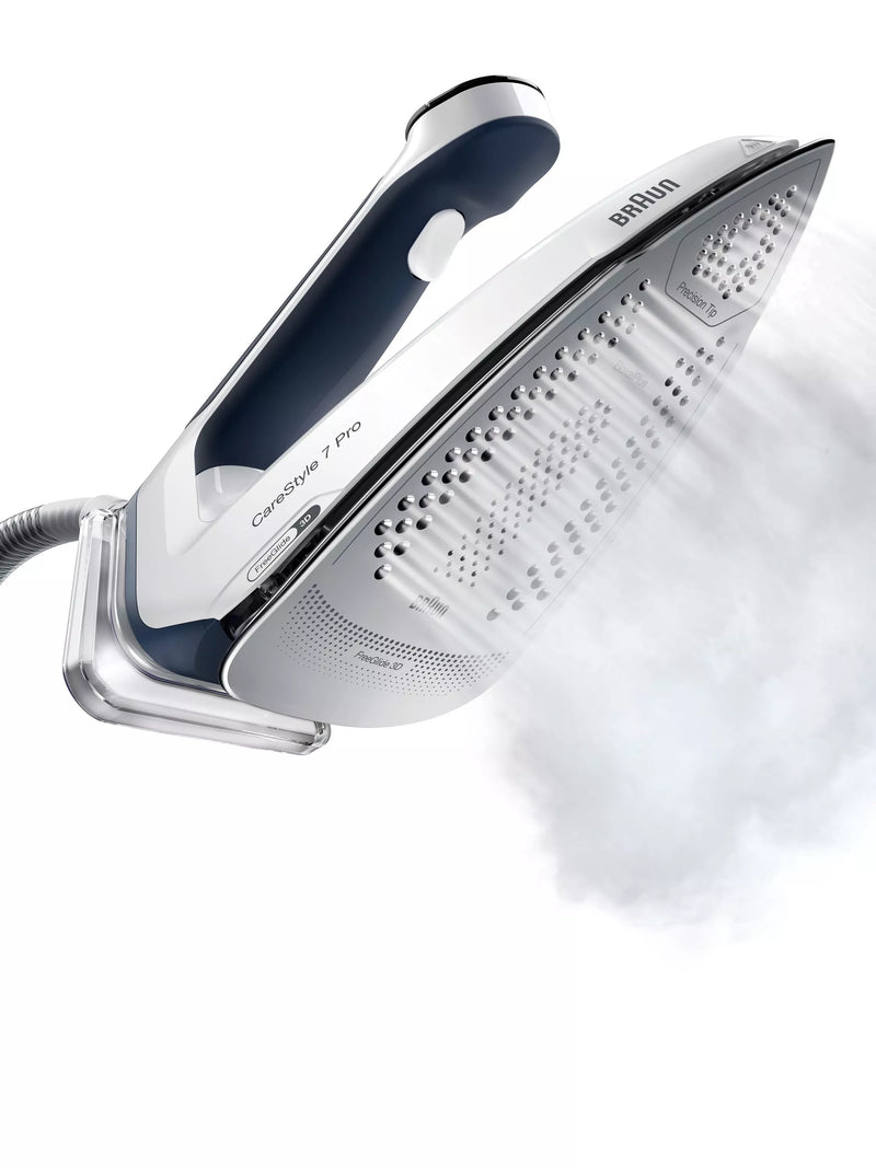 Braun CareStyle 7 Pro steam station iron in blue (British brand)