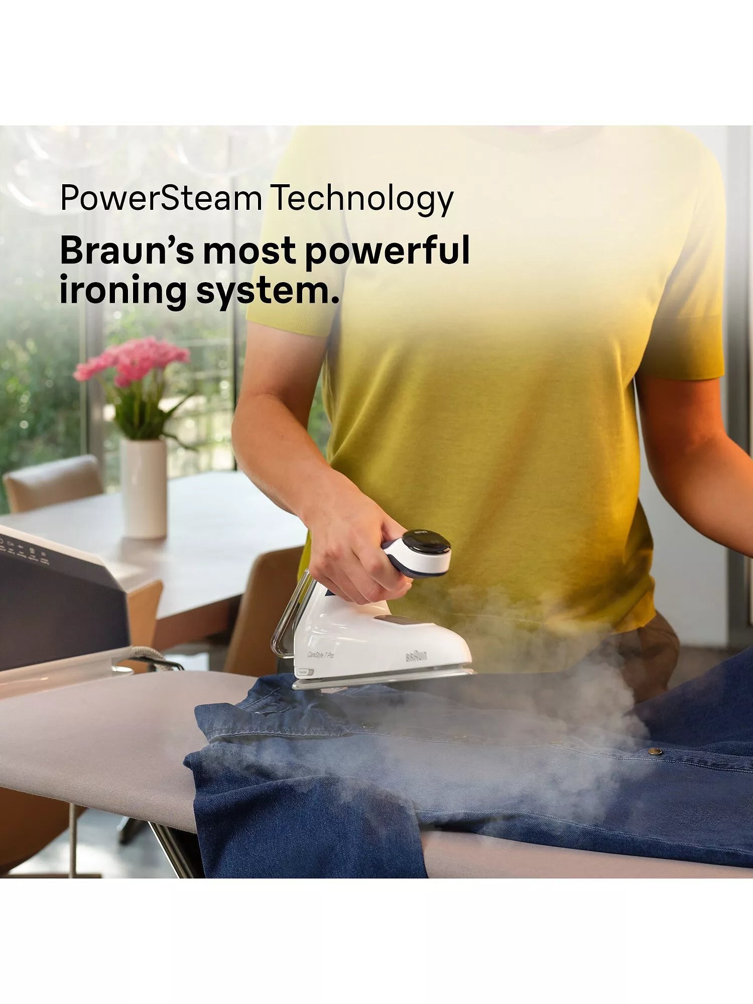 Braun CareStyle 7 Pro steam station iron in blue (British brand)