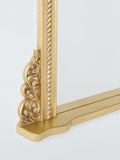 John Lewis vintage overmantel wall mirror antique gold 95x115cm, UK version