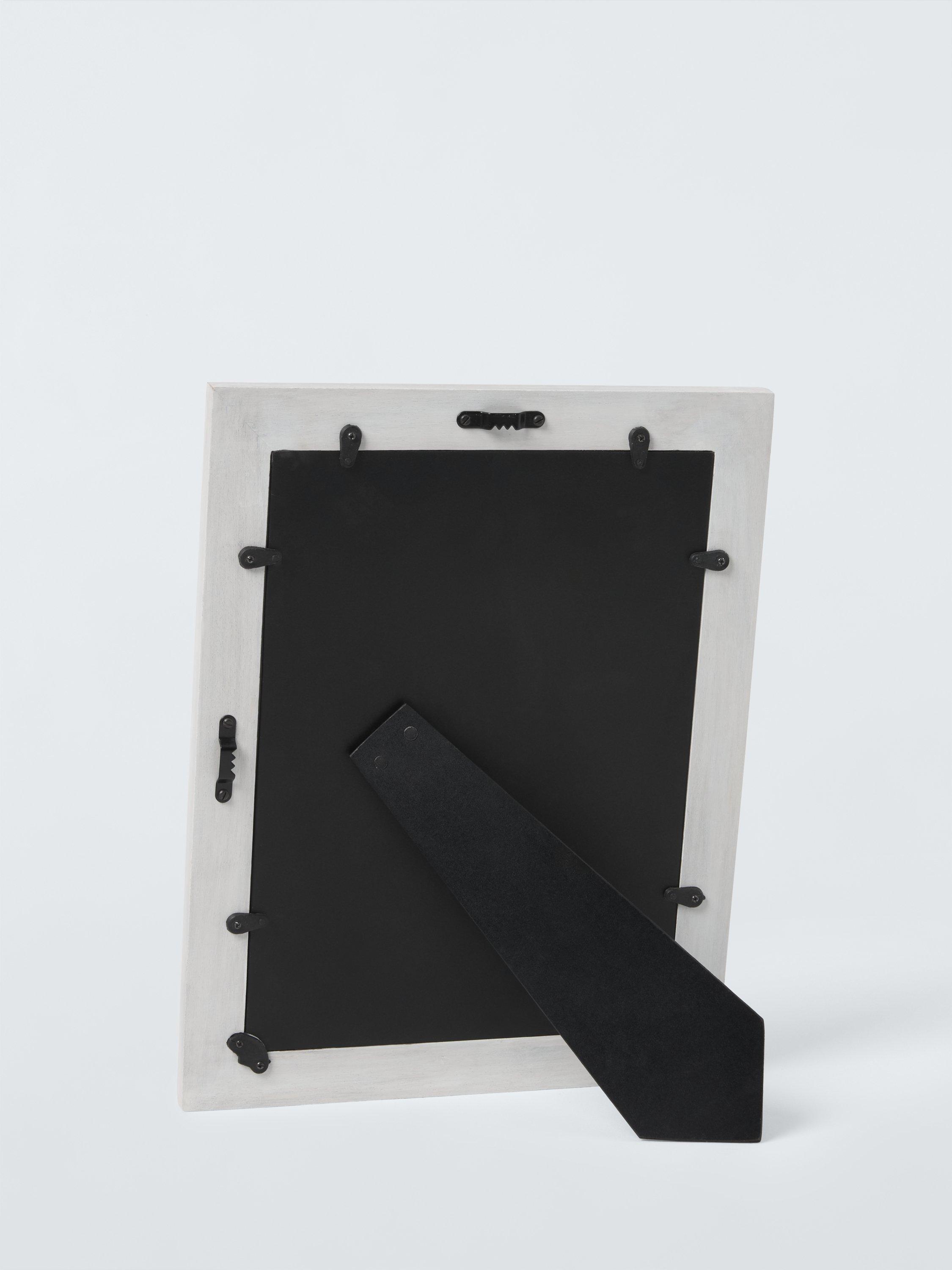 John Lewis whitewashed wood photo frame A4, imported from the UK