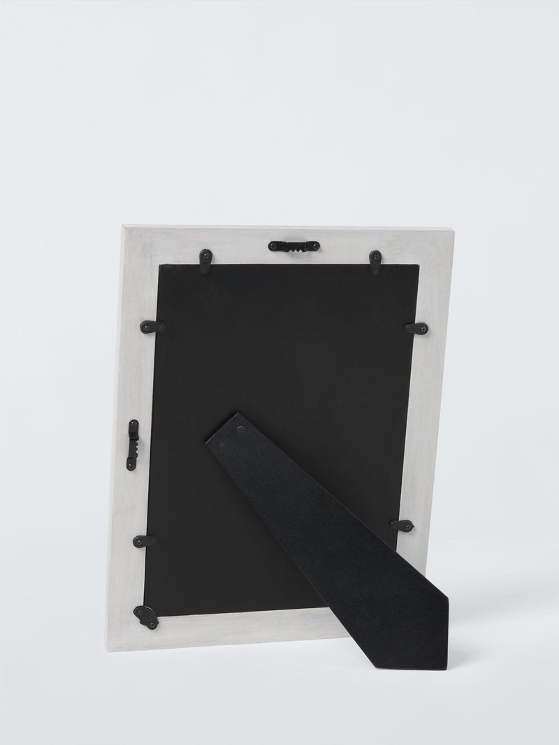 John Lewis whitewashed wood photo frame A4, imported from the UK