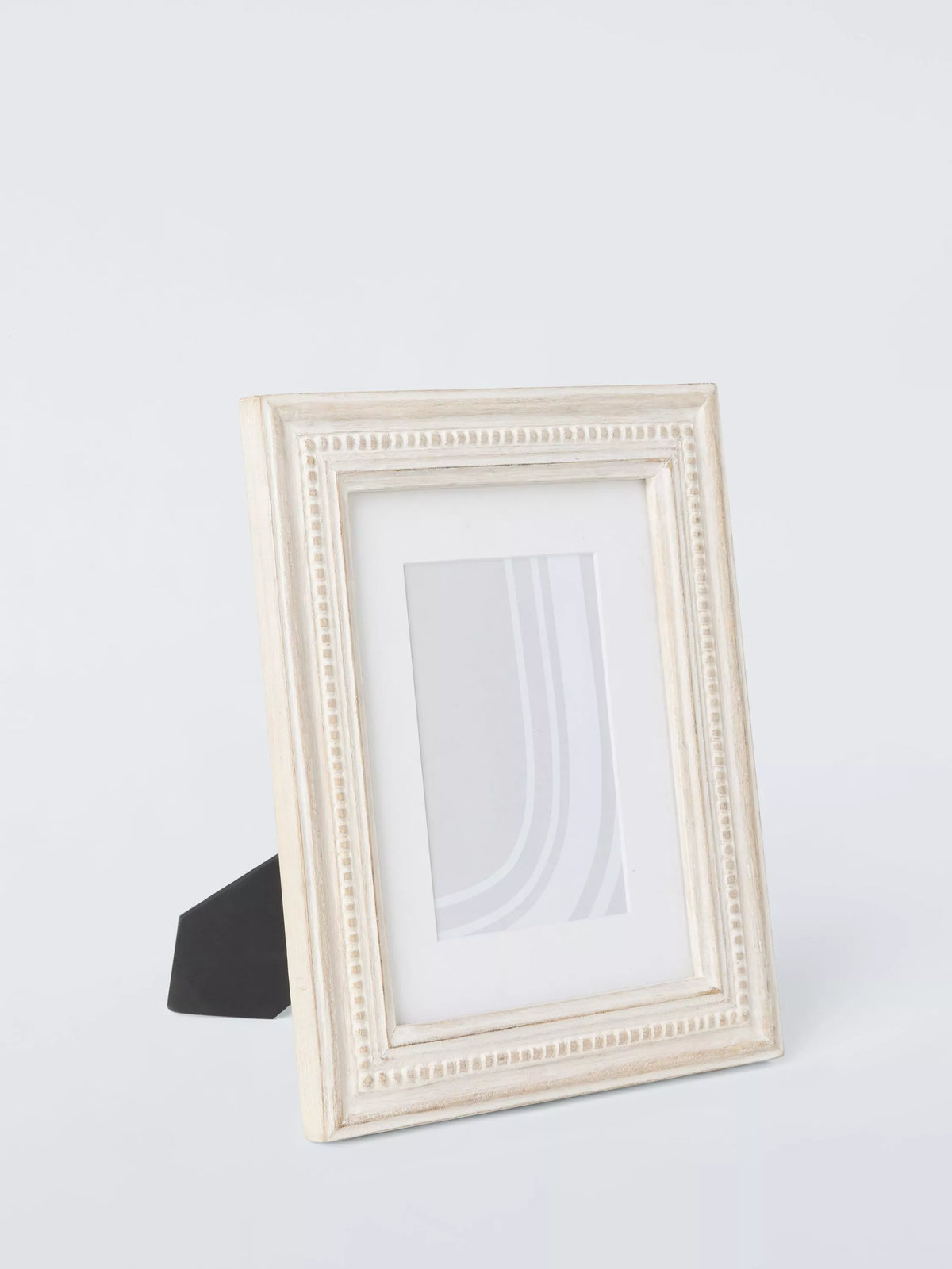 John Lewis hand-carved whitewash wood photo frame 4x6 imported from the UK
