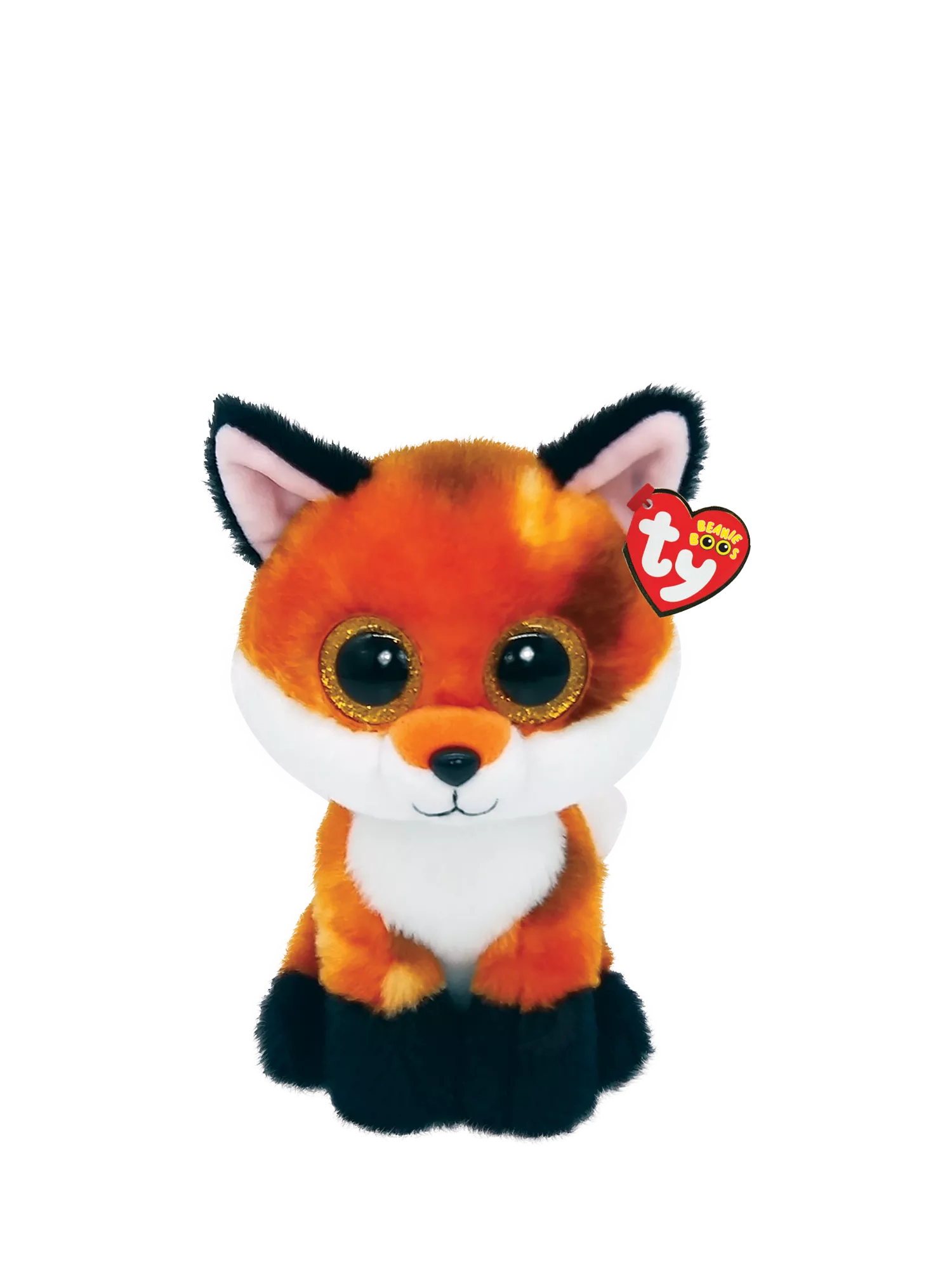 Ty Beanie Boo Meadow Fox medium soft toy, UK version