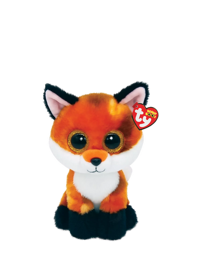 John Lewis Ty Beanie Boo Meadow Fox Medium Plush Toy- Buy online at McGrocer