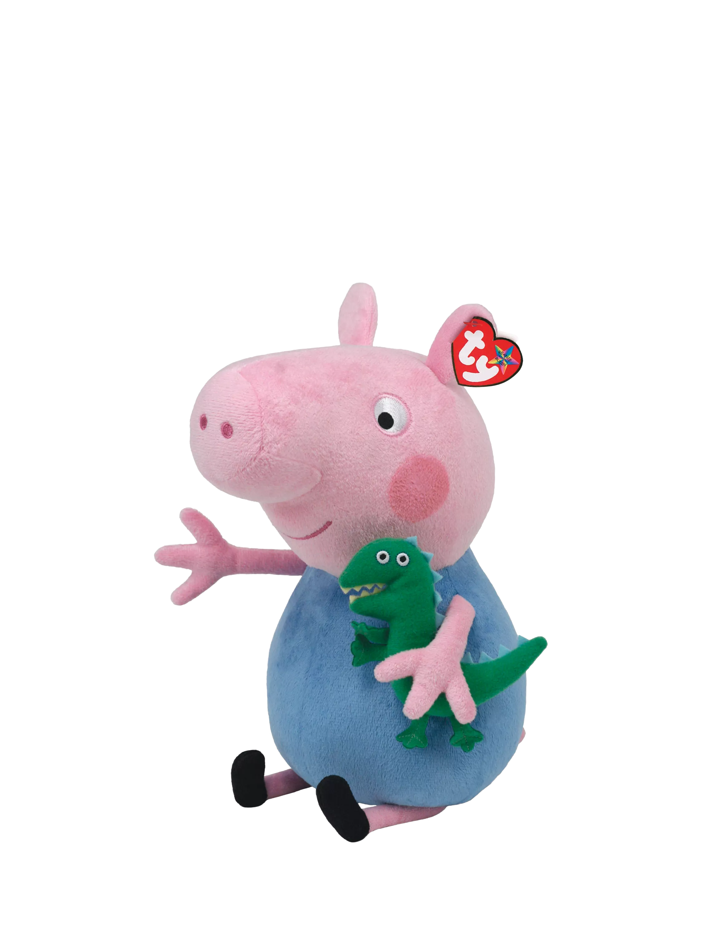 Ty George Pig plush soft toy 17cm, UK version