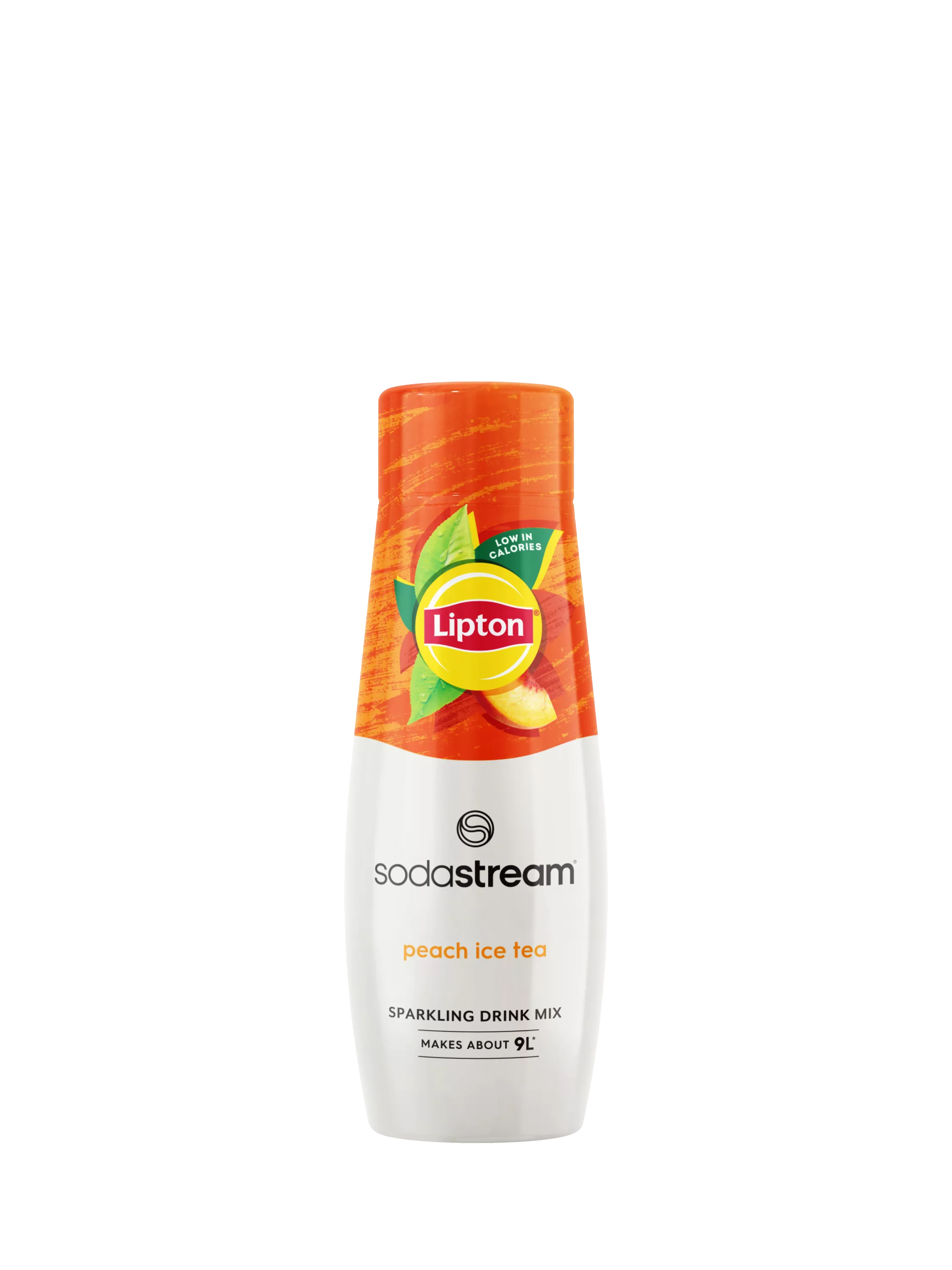 SodaStream Lipton peach ice tea sparkling drink mix (British brand)