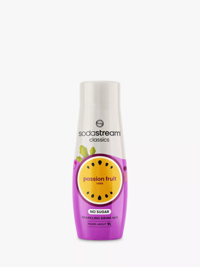 SodaStream Classics, zuckerfreier Passionsfrucht-Sprudel-Getränkemix, 440 ml