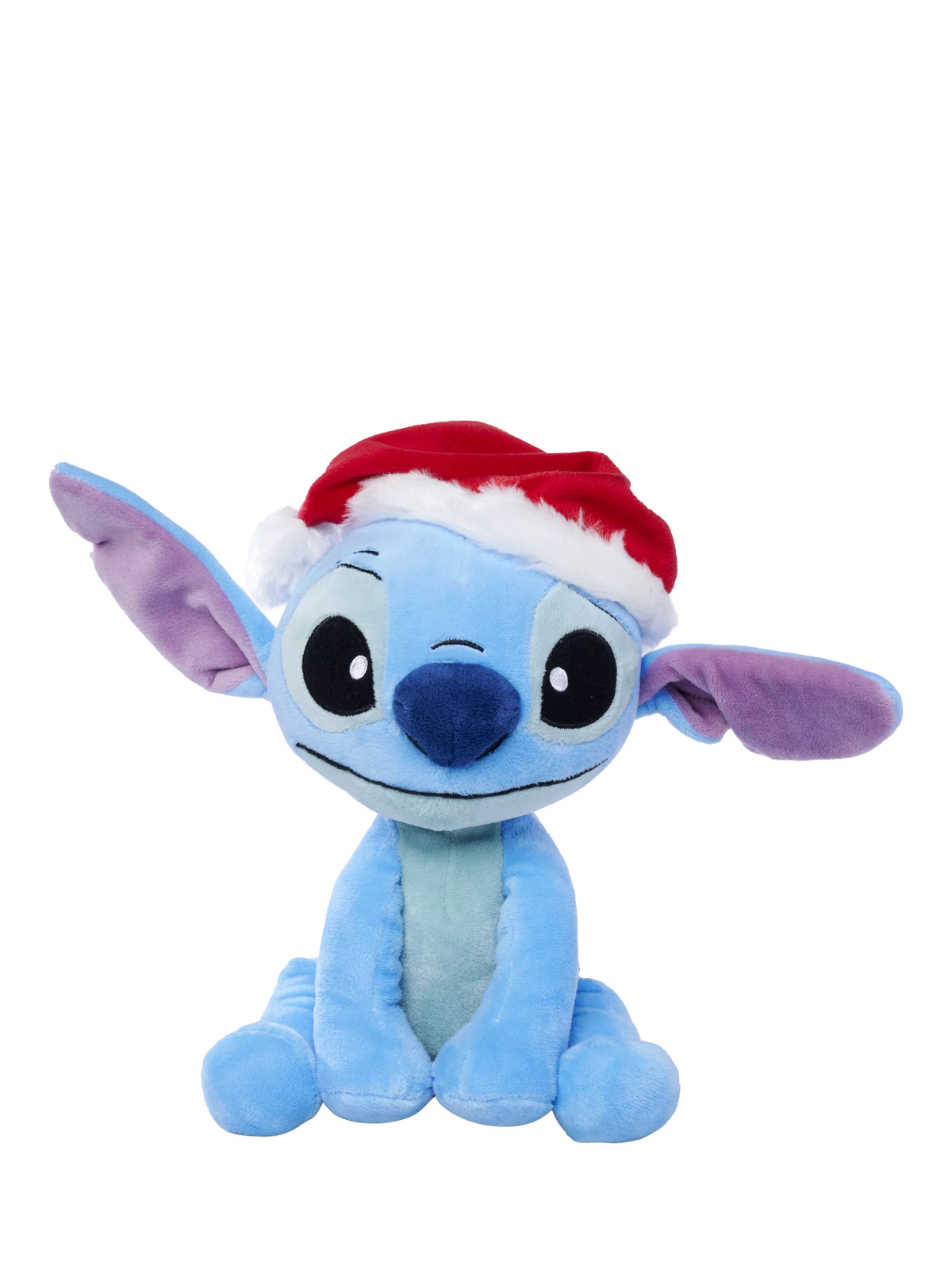Disney Santa Stitch 25cm plush soft toy - British product