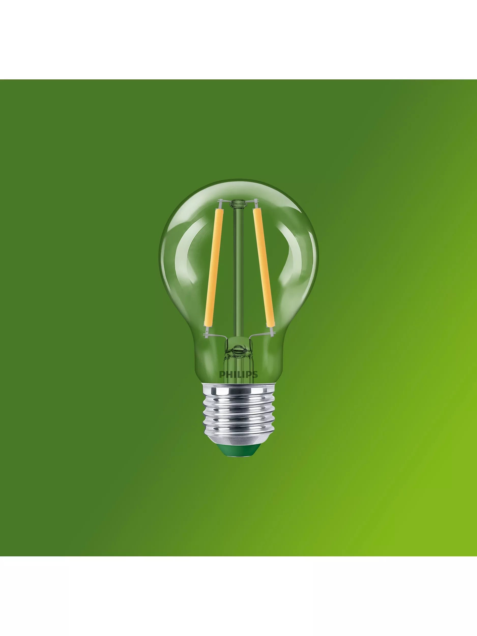 Philips LED bulb 2.3W warm white pack of 2 (British brand)