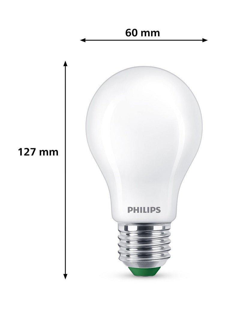 Philips LED bulbs warm white E27 pack of 2 (British brand)