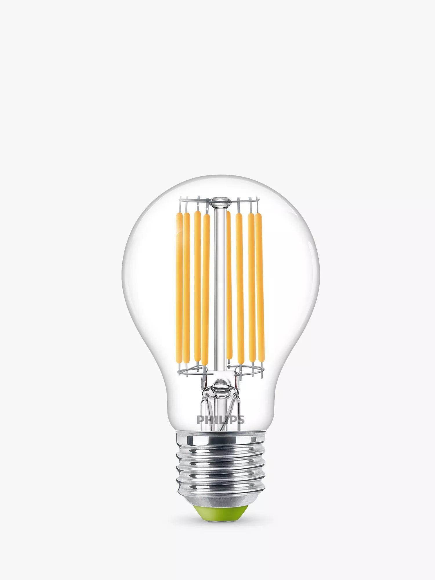 Philips warm white clear LED bulb 4W pack of 2 - British product