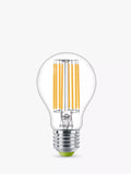 Philips warm white clear LED bulb 4W pack of 2 - British product