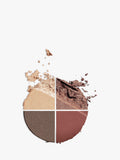Clarins Ombre 4 Colour Eyeshadow Palette, Multi Browns