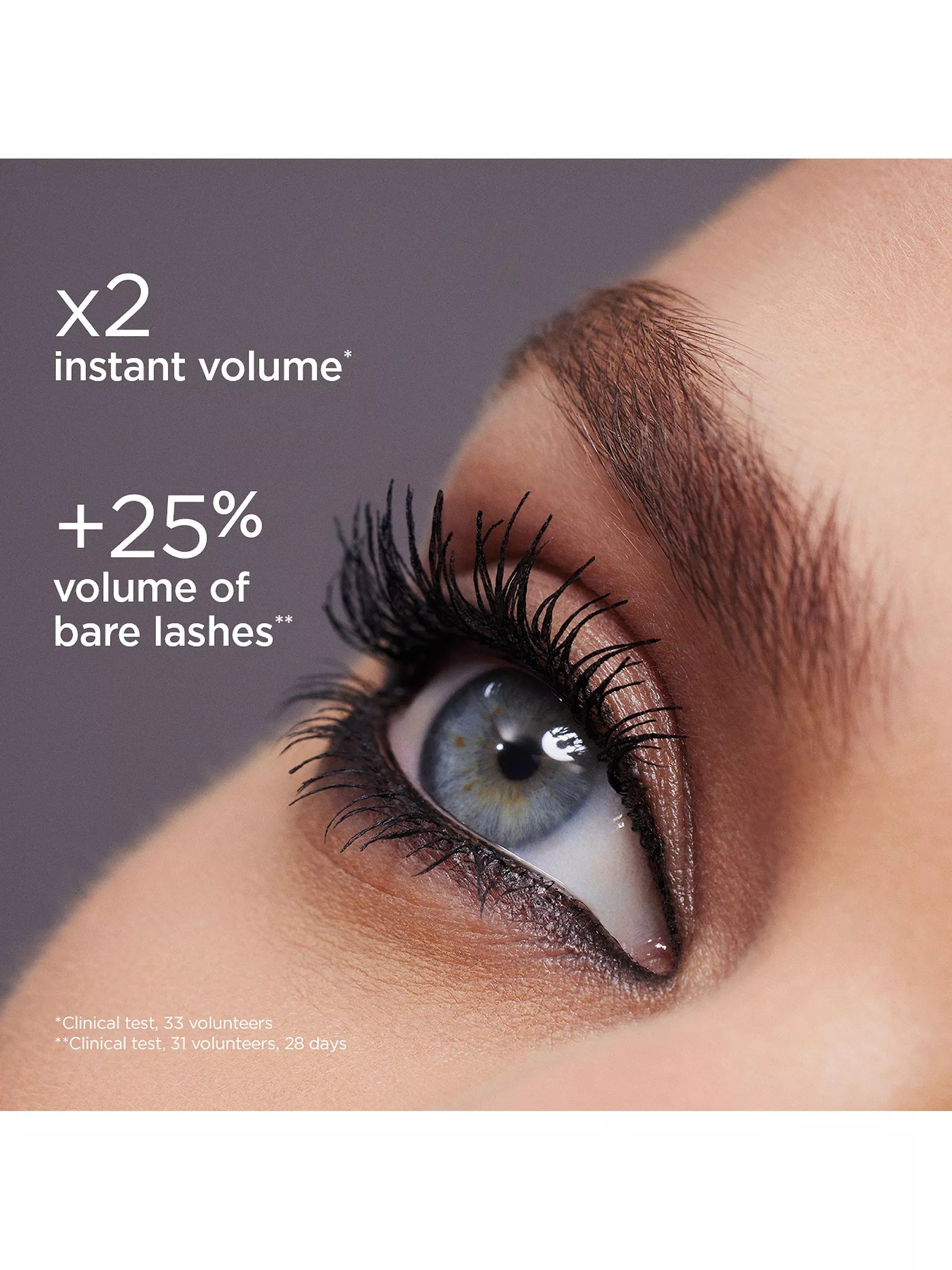 Clarins Wonder Volume XXL mascara black (British brand)