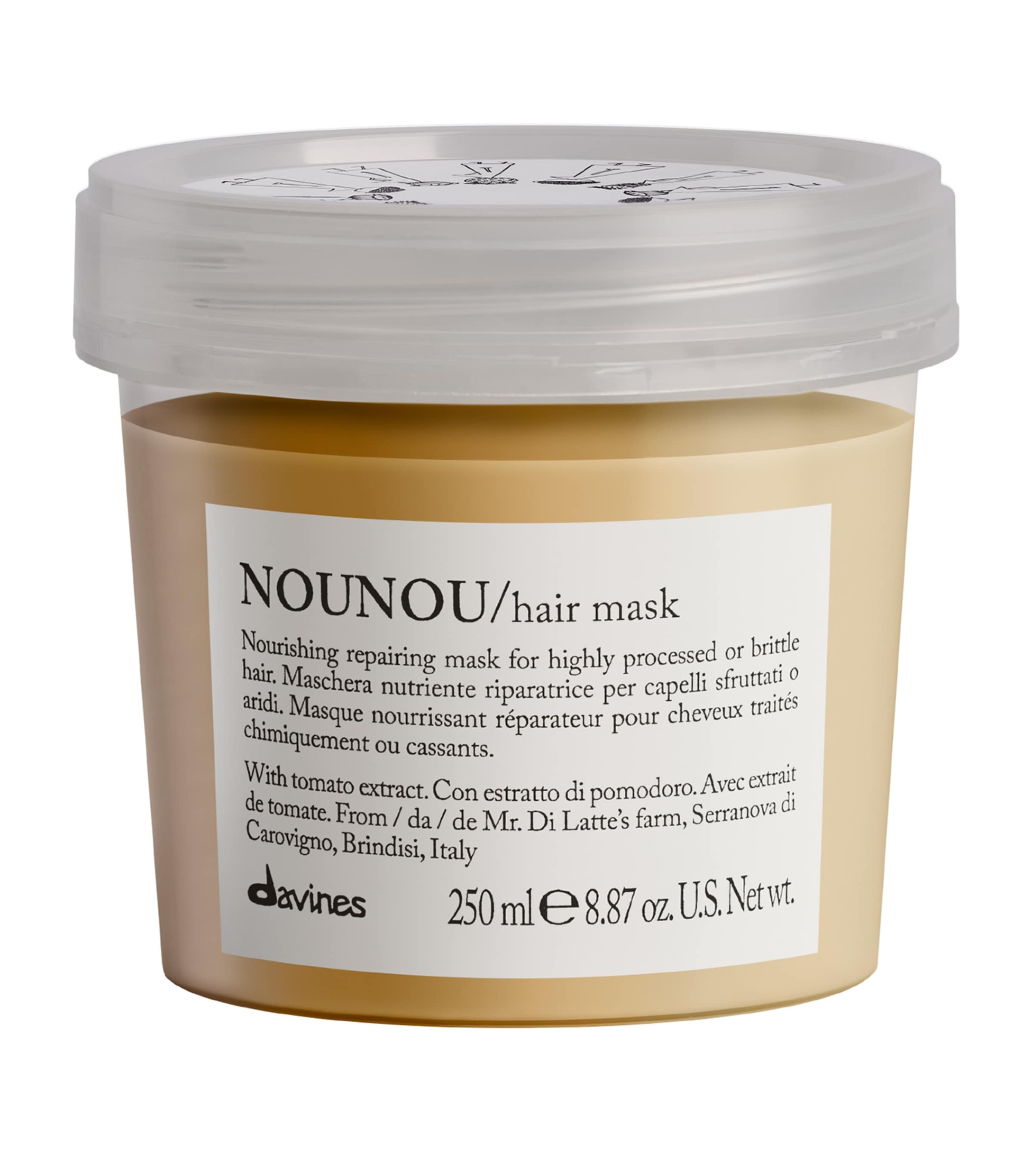 Hydrating Leave-On Hair Mask for Dry and Colored Hair, 250ml