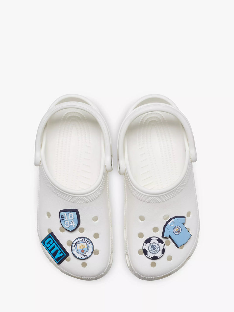 Crocs Manchester City Jibbitz pack of 5 - British product