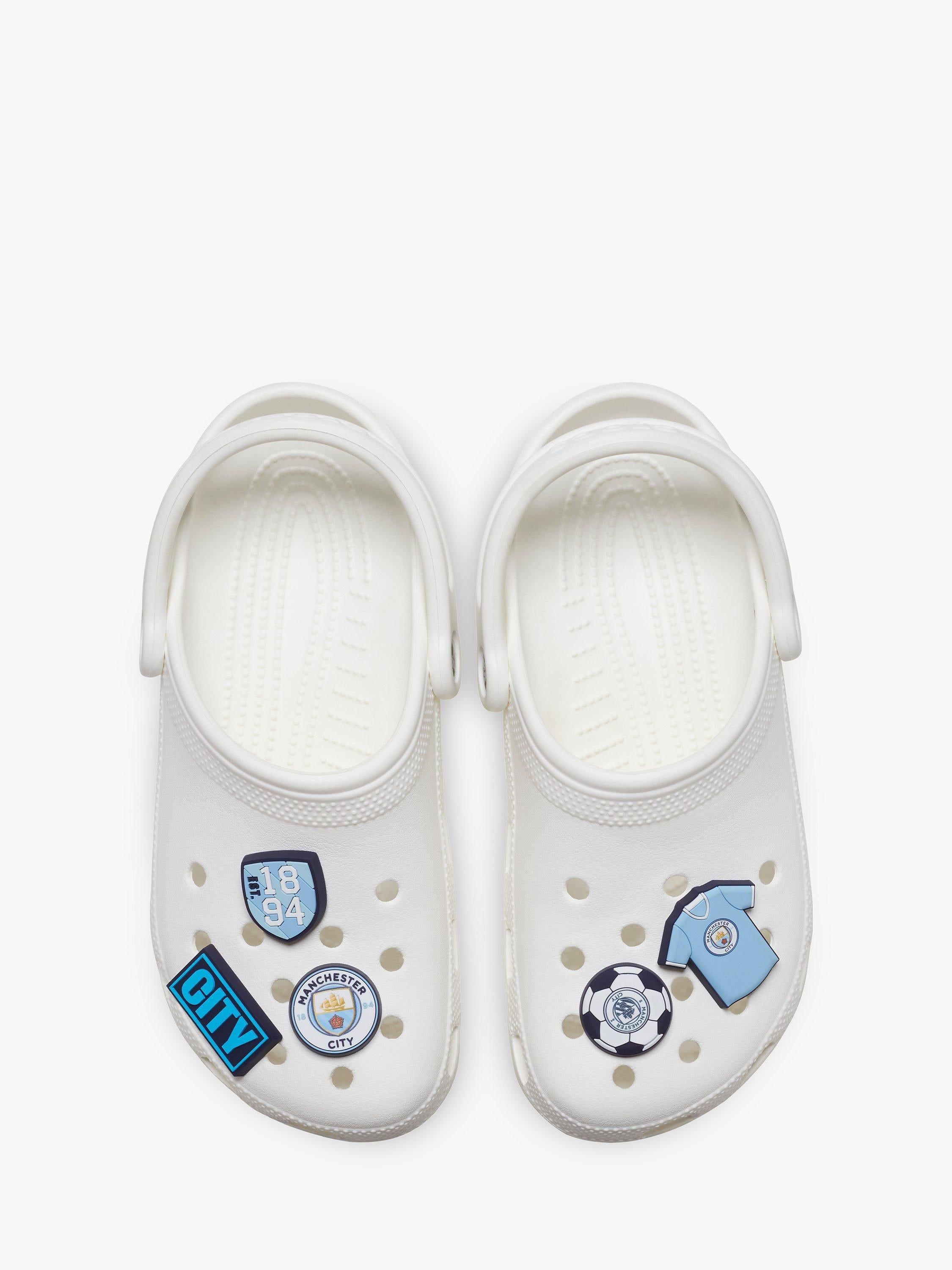 Crocs Manchester City Jibbitz pack of 5 - British product