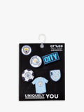 Crocs Manchester City Jibbitz pack of 5 - British product