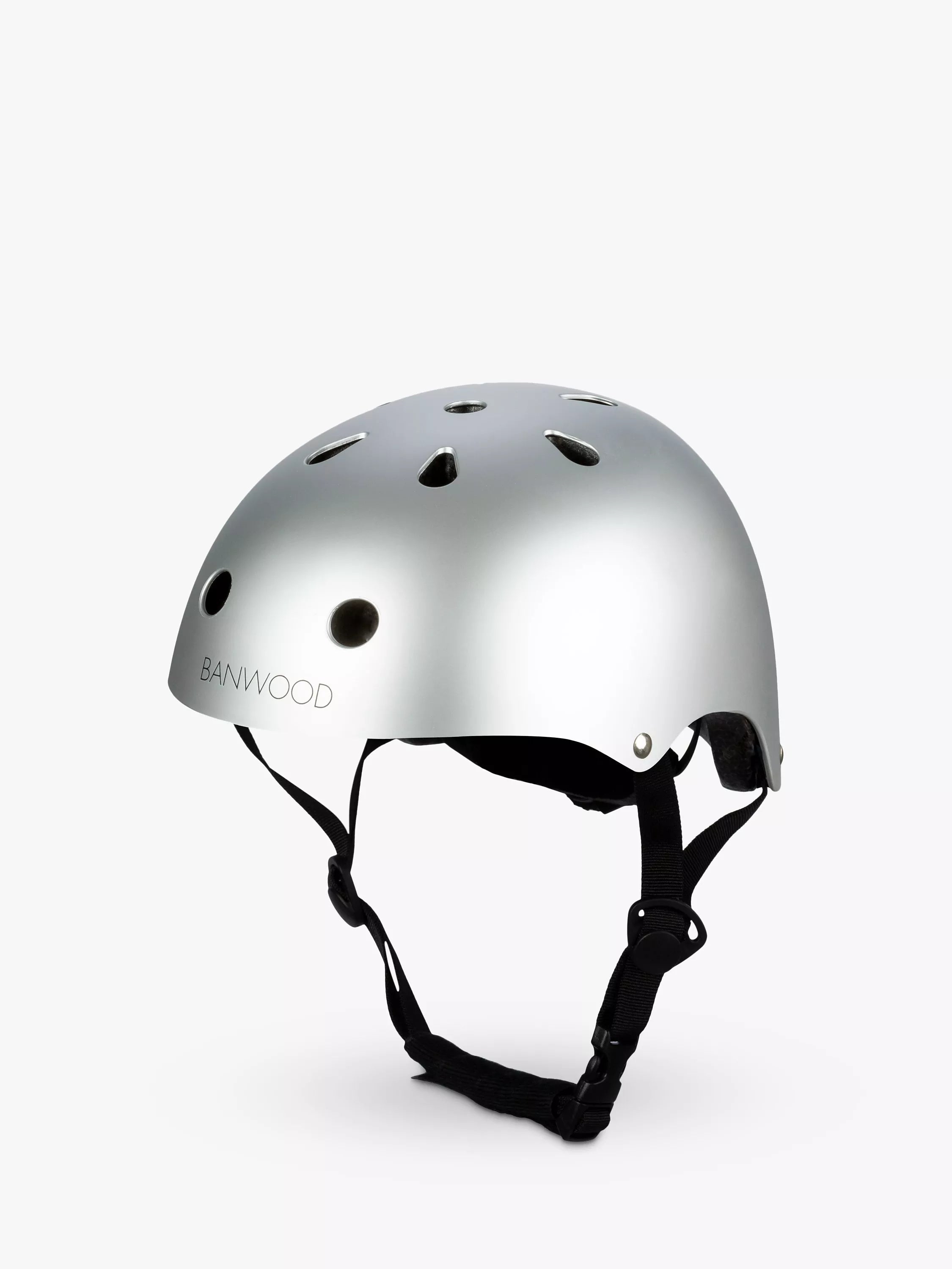 Banwood Chrome bike helmet adjustable 48-52cm, imported from the UK