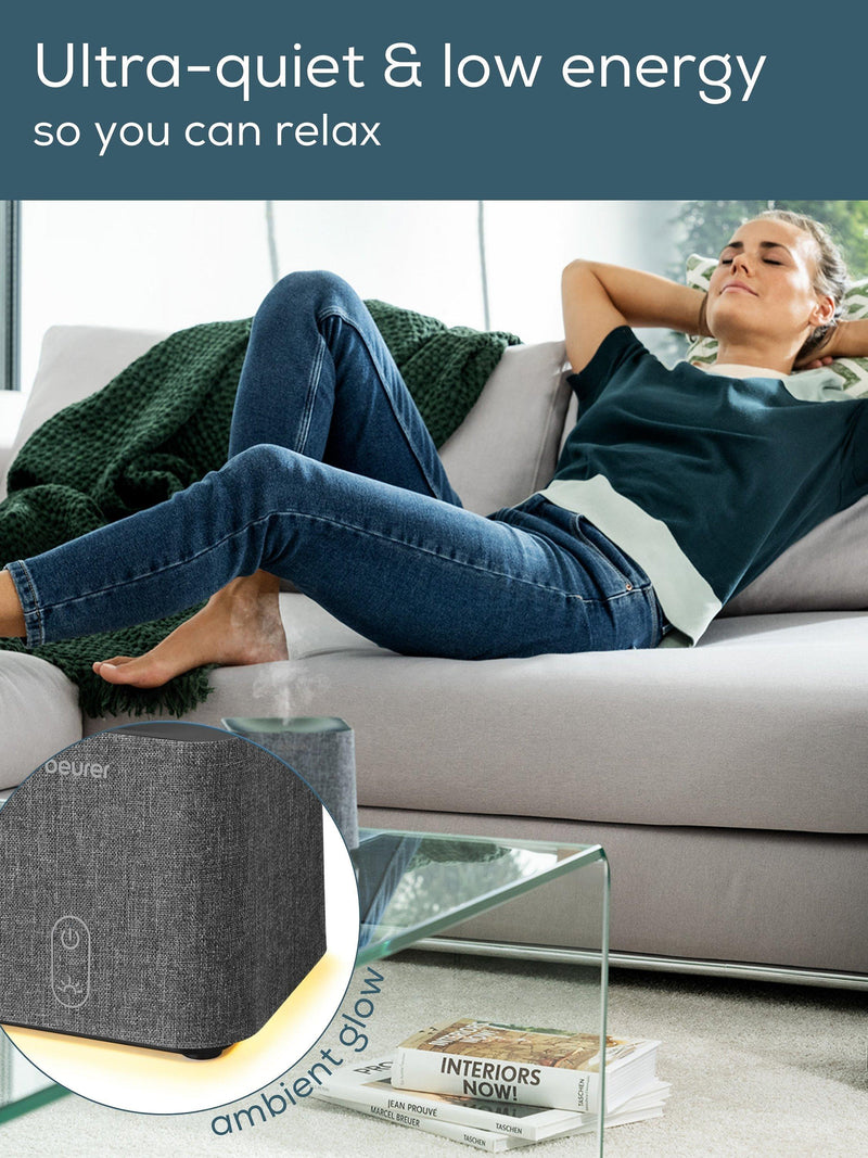 Beurer LA35 aroma diffuser LED light, imported from the UK