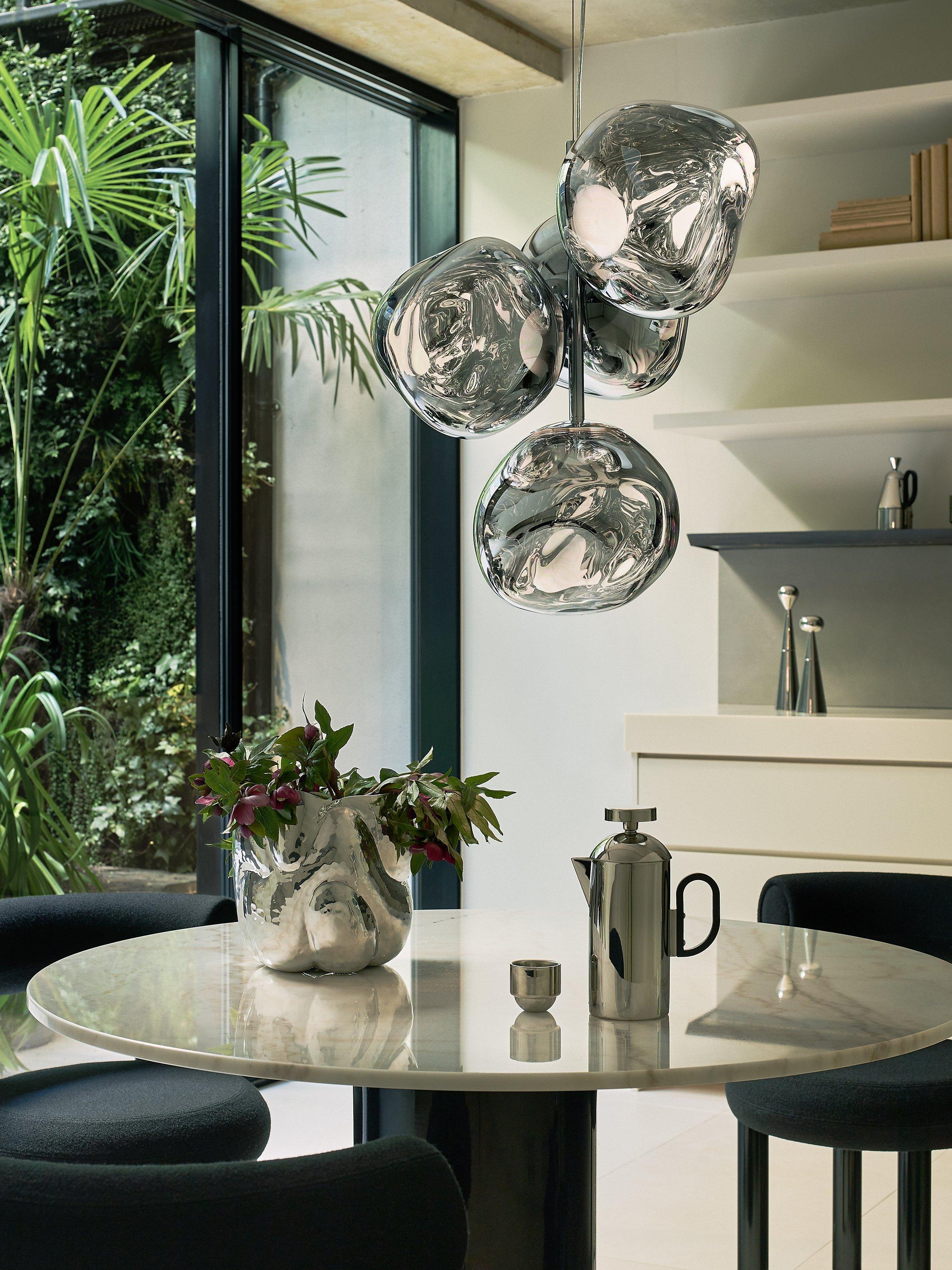 Tom Dixon Melt Mini chandelier with LED lights - British product