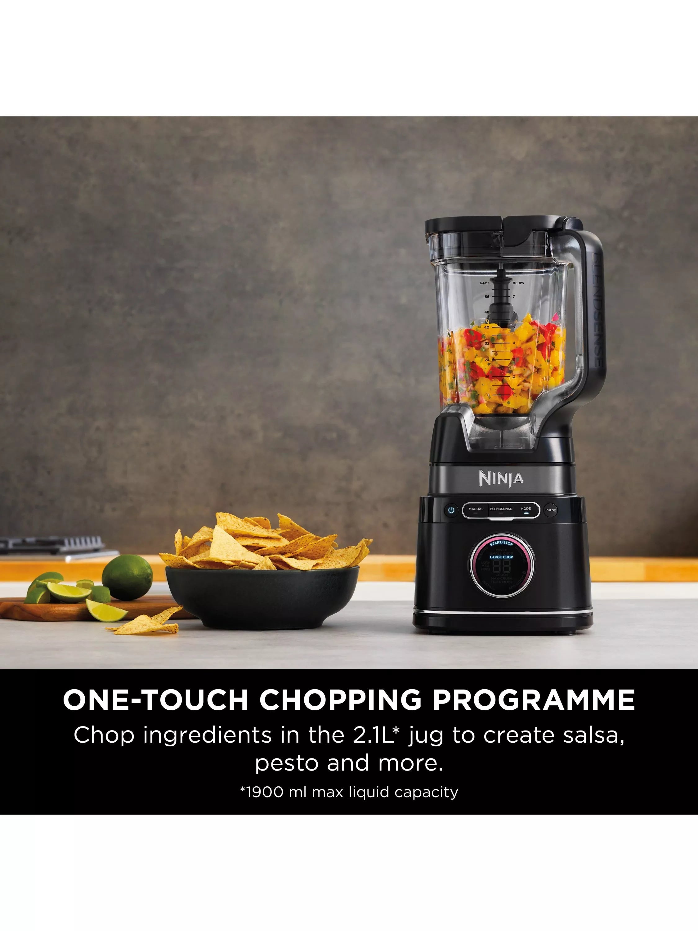 Ninja Detect Power Pro Blender black 2.1L - British product