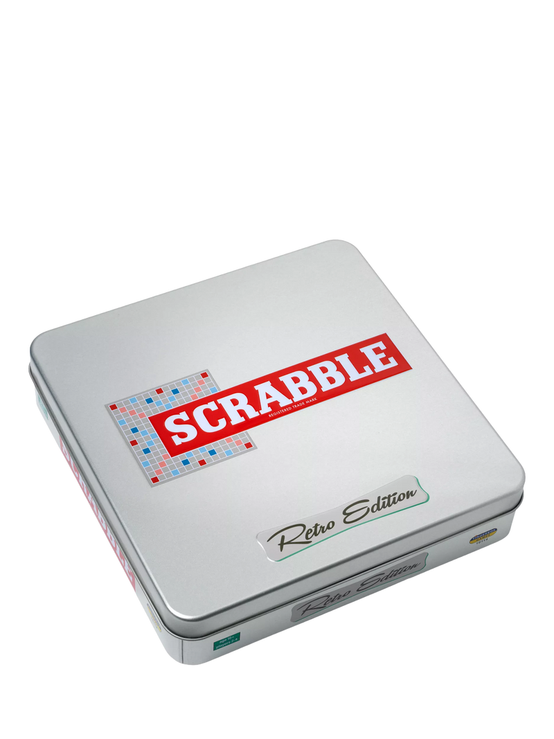 John Adams Scrabble Retro Edition word game, UK version