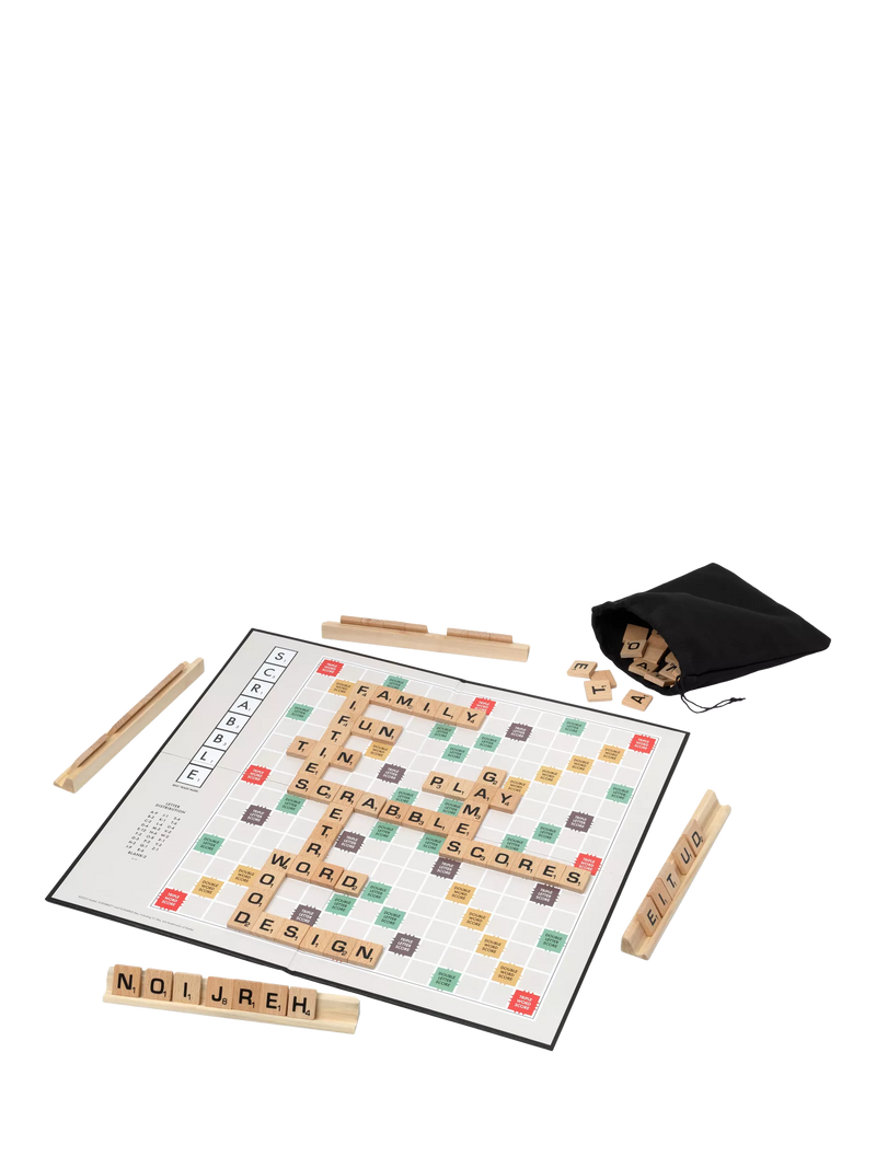 John Adams Scrabble Retro Edition word game, UK version