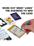 Linkee Generations Game family card game, UK version