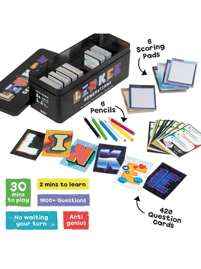 John Lewis Linkee Generations Game Family Card Game - Acheter en ligne chez McGrocer