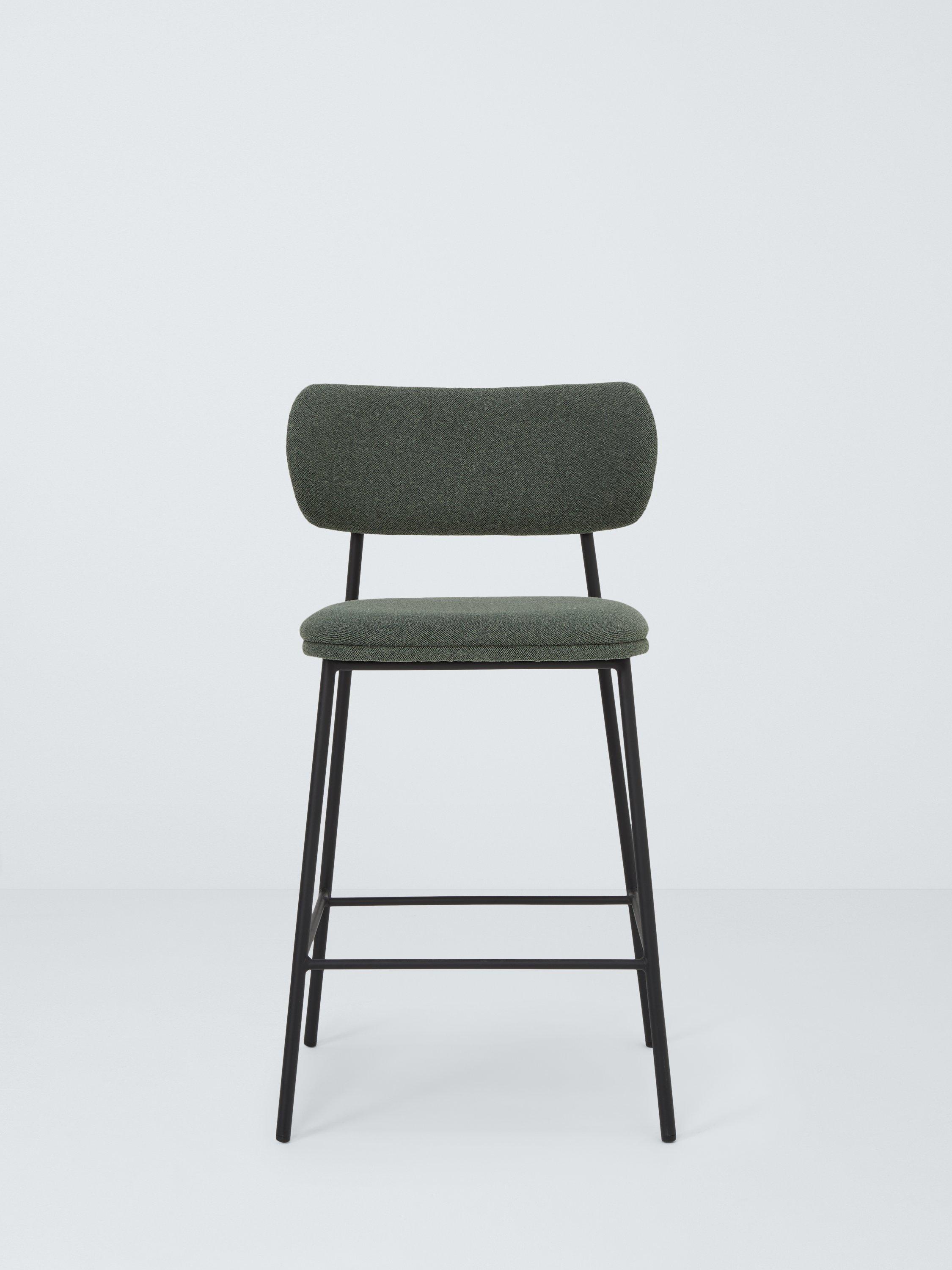 John Lewis Wise Barhocker mit Schaumstoffsitz und Metallbeinen (Britische Marke)