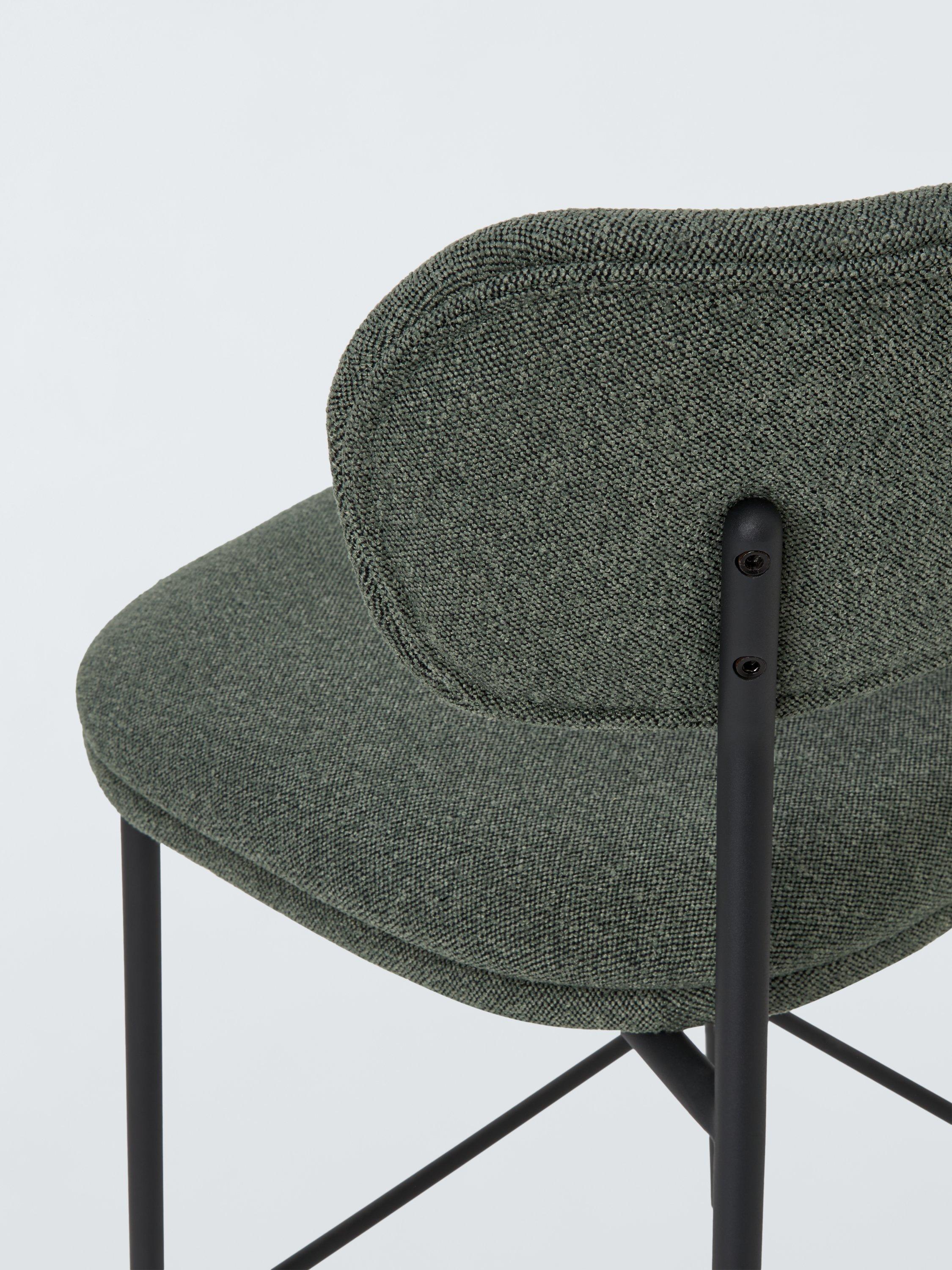 John Lewis Wise Barhocker mit Schaumstoffsitz und Metallbeinen (Britische Marke)
