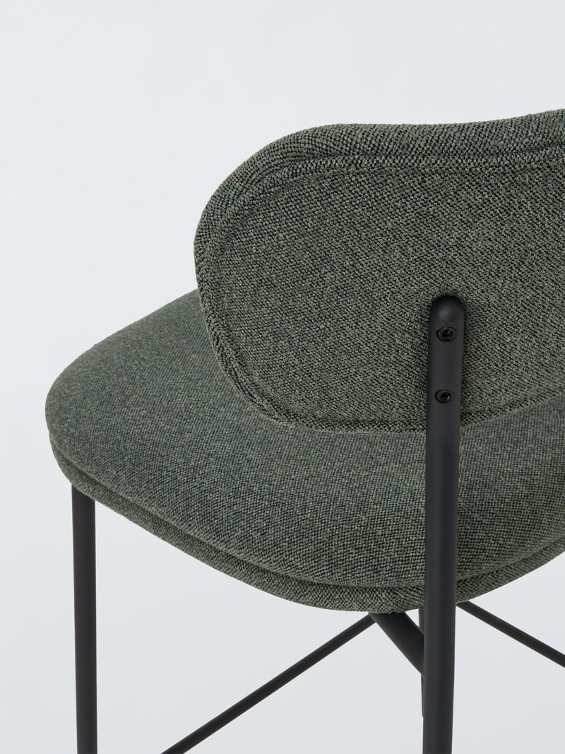 John Lewis Wise Barhocker mit Schaumstoffsitz und Metallbeinen (Britische Marke)