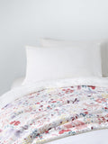 John Lewis kids' unicorn print fleece blanket Pink/Multi, UK version