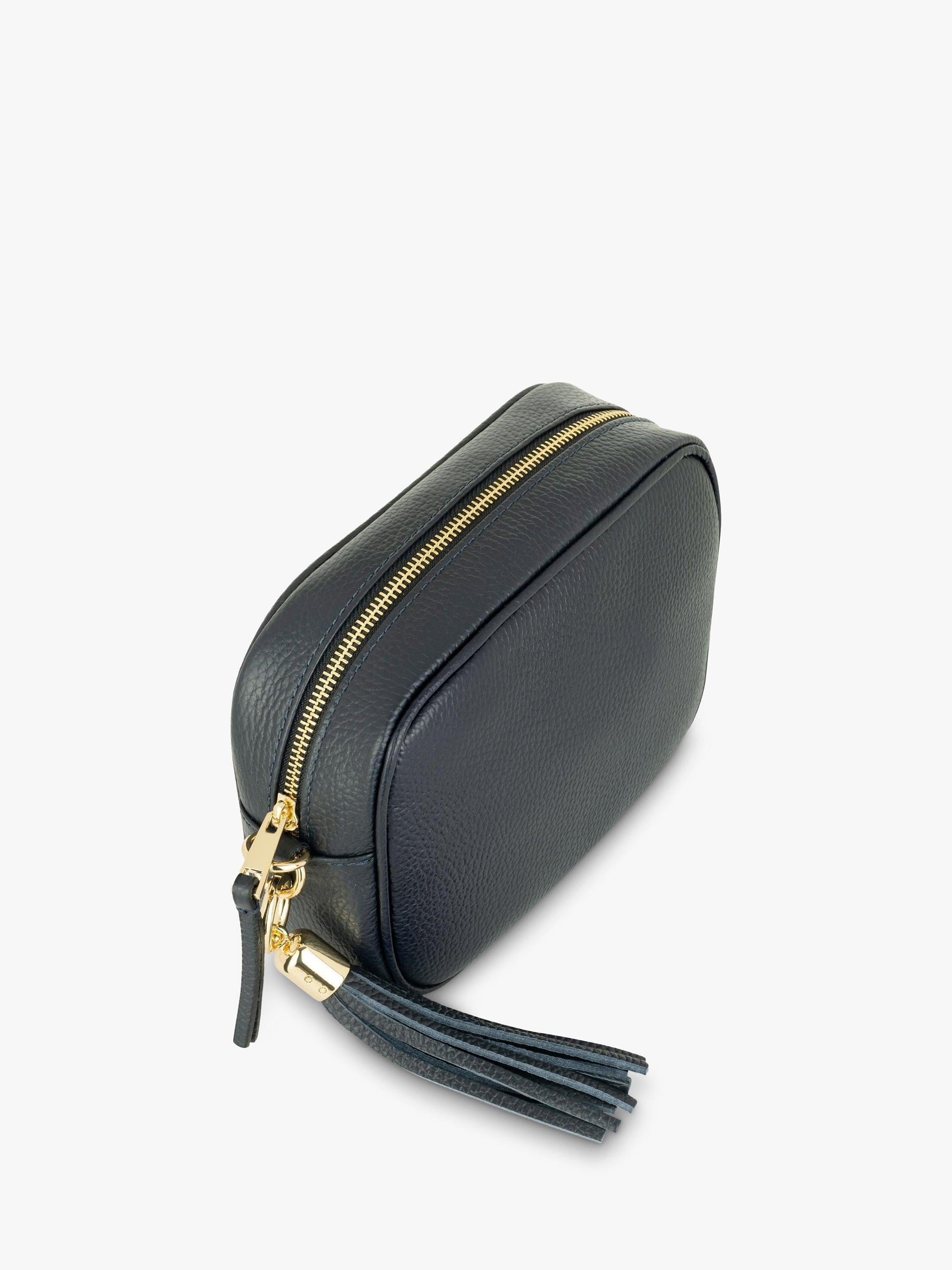 Apatchy London crossbody bag in navy - British product
