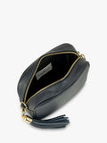 Apatchy London crossbody bag in navy - British product