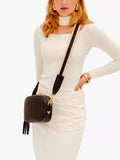 Apatchy London crossbody bag in navy - British product