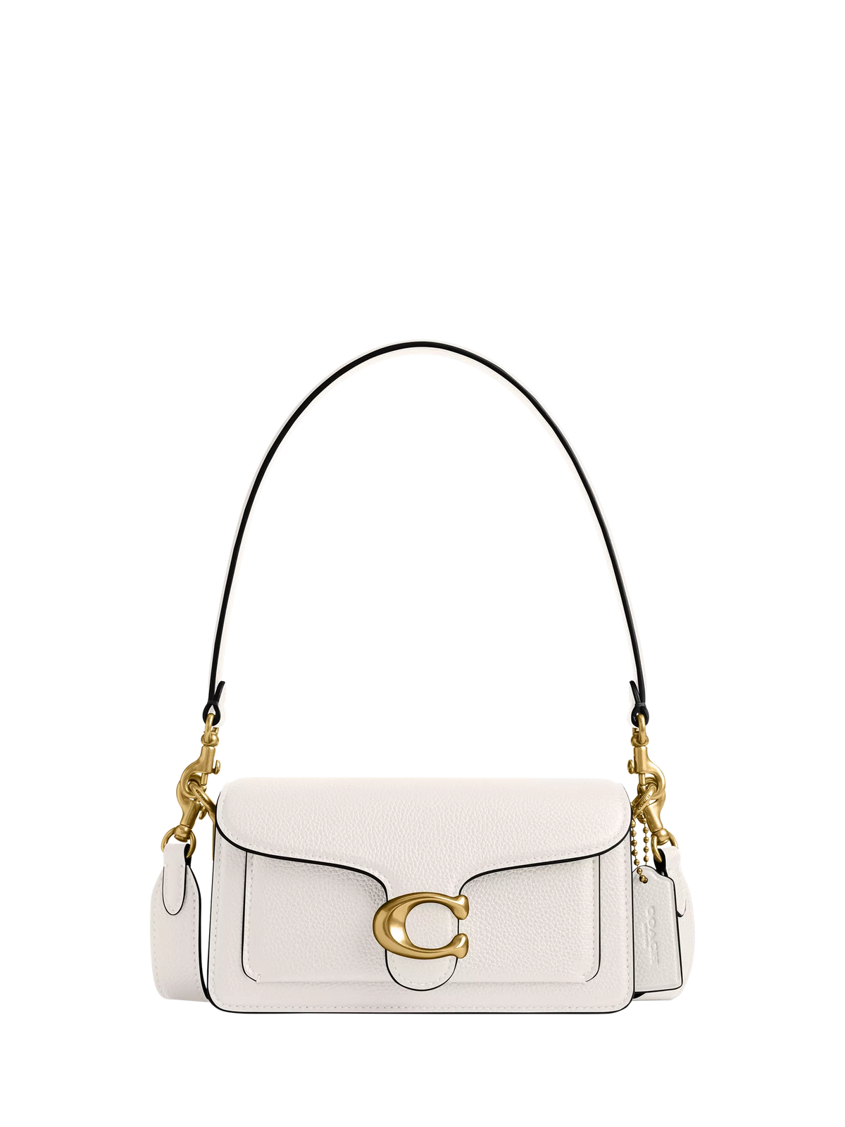 Coach Tabby 20 Umhängetasche aus genarbtem Leder, UK-Version